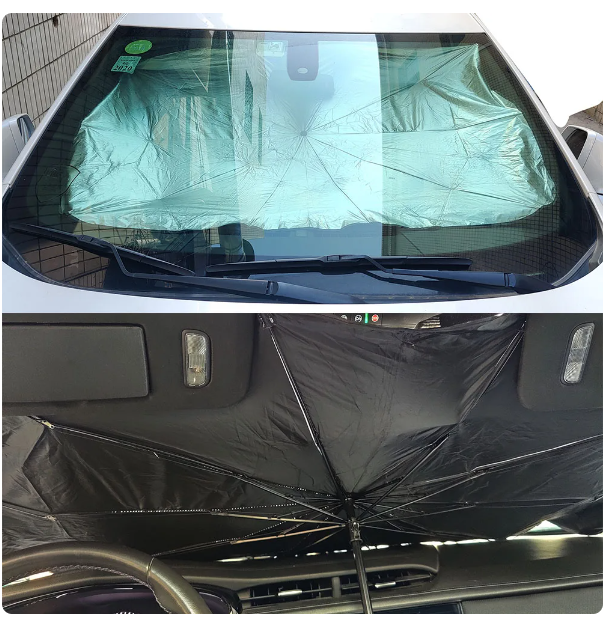Pare-soleil Parapluie Voiture – Protection UV et Anti-Chaleur