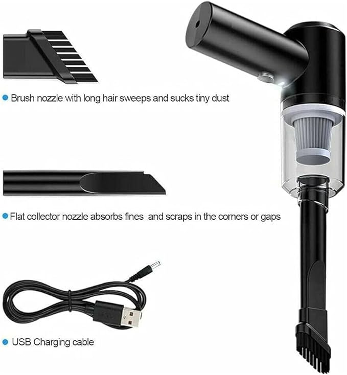 Aspirateur 3 en 1 USB Rechargeable AS-228